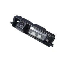 Envío libre para Toyota RAV4 2011 2012 Aparcamiento retrovisor que invierte el respaldo cámara 6 M Cable HD CCD de Hetida fábrica cámara