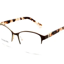 MONGOTEN унисекс Мода сплав половина обод прогрессивный мульти-Фокусное рецепт линзы оправа для очков для дальнозоркости дальние очки