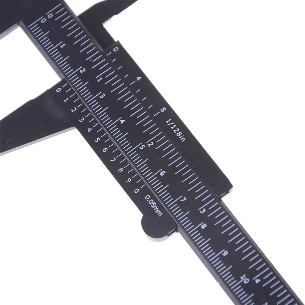 1 шт. пластиковая линейка 6 дюймов 150 мм|vernier caliper|sliding gaugevernier jewelry |