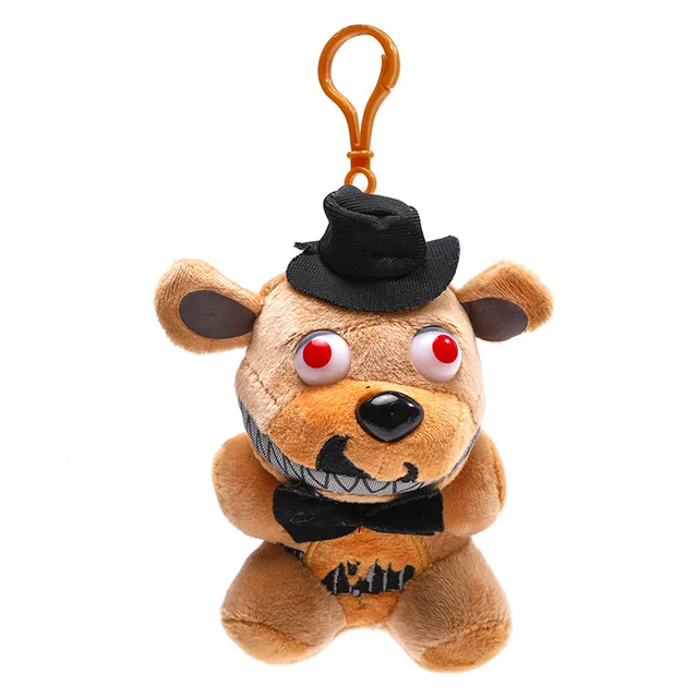 14CM 5.5" FNAF Five Nights at Freddy's Clips Keychain Mini Plush