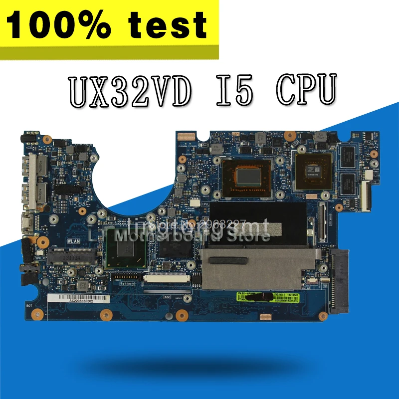UX32VD Motherboard GT620M I5 CPU 2G For ASUS UX32VD UX32V Laptop