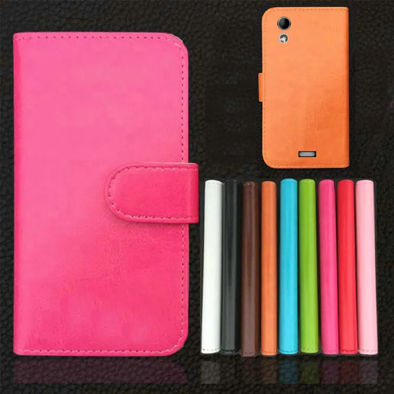 High Quality Brand Flip Leather Case Pouch Cover For Explay Sugar 5 inch Phone |