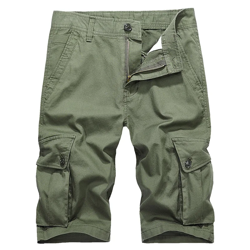 

Camo Cargo Shorts Men 2019 New Mens Casual Shorts Male Loose Work Shorts Man Military Short Pants Plus Size 28-38