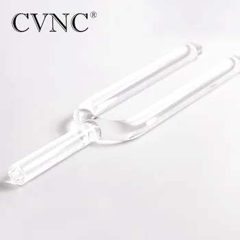 

CVNC New 16mm 528Hz Note C 5 octave Clear Quartz Crystal Singing Tuning Fork