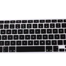 10 шт Турецкая клавиатура протектор для Macbook Air Pro retina 1" 15" ноутбук 1" кожных покровов для Mac book 13 15 EU Европейская версия