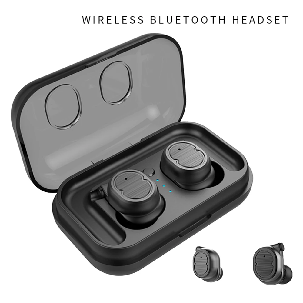 

TWS Earbuds True Wireless Headphones Bluetooth 5.0 Waterproof Touch Control Earphone Mini Headset with Microphone