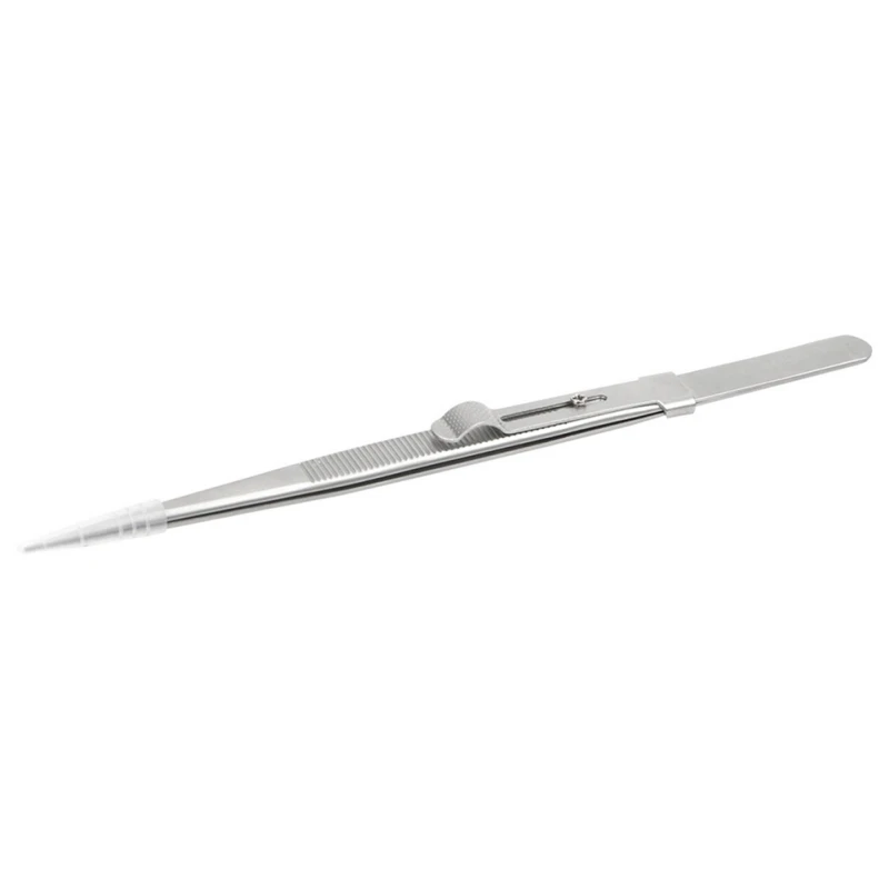 1 шт. длинные нержавеющая сталь tweezers электронный заостренный наконечник Прямой пинцет щипцы