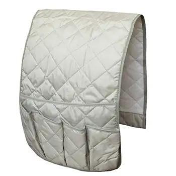 

5 Pockets Remote Control Holder, Magazine Rack, Space Saver Organizer, Draped Over Sofa, Couch, Recliner Armrest