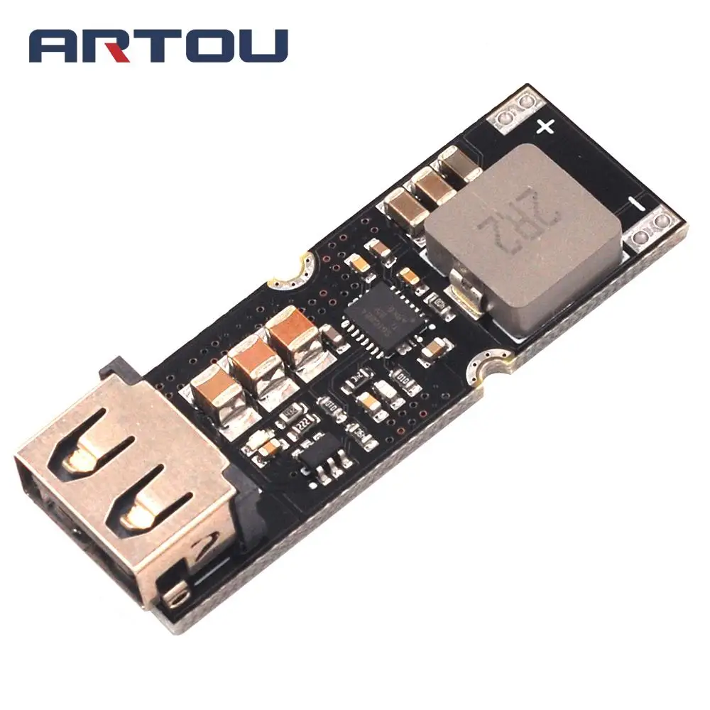 

TPS61088 Boost Fast Charging Source Module 3.2V3.7V4.2V turn 5V9V12V Mobile Phone QC Fast Charging
