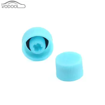 

Car Air Conditioner Refrigerant Dust Cover Valve Core Caps High and Low Side Port Cap Auto High Low Pressure Caps Accessories