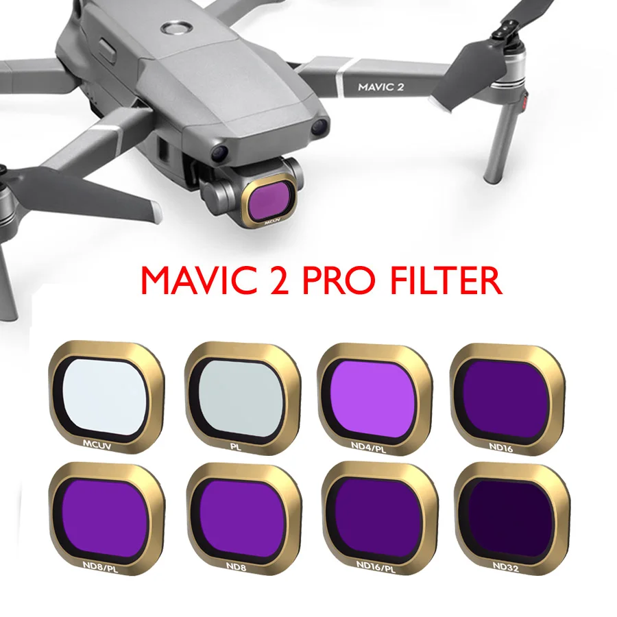 Mavic 2 Pro Набор фильтров для объектива камеры UV/CPL/ND8/16/32/64 набор DJI Аксессуары