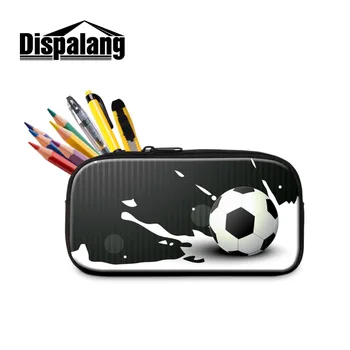 

Dispalang Pencil Case Bag with Design Soccerly Printed Kid Birthday Lovely School Pouch for Boys Kindergarten Baby Favors Gift