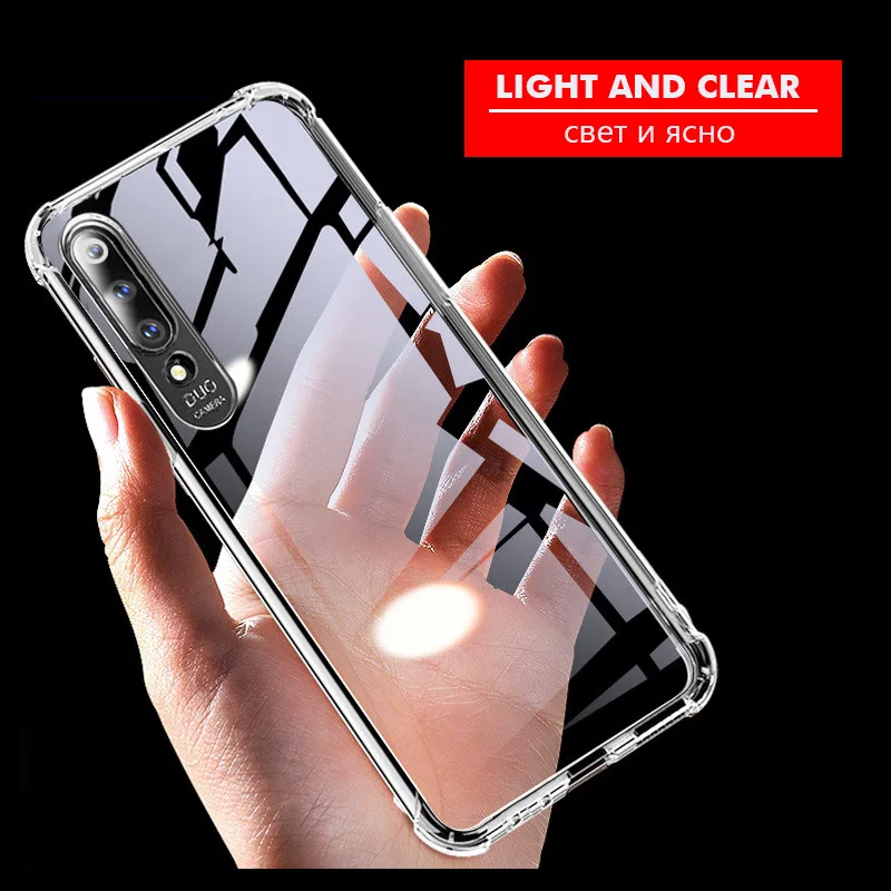

6D Airbag Drop-proof Phone Case for Xiaomi mi A2 8 Lite mi9 A1 Clear Soft Silicone Case for Xiaomi Redmi 7 6 NOTE 7 6 5 Pro