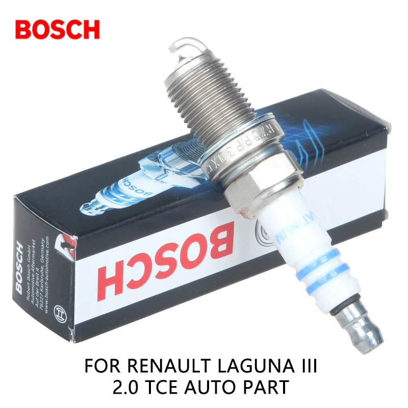 4pieces Set Bosch Platinum Car Spark Plug Fr7dpp For Renault