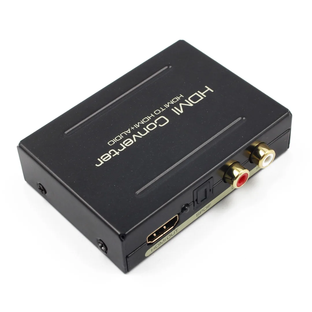 Mayitr 1 шт. 1080P HDMI к Аудио Сплиттер оптический SPDIF + RCA L/R экстрактор конвертер для ПК DVD