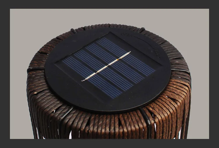 80cm Japanese Style Solar Candle Lawn Lamp Led Light Waterproof