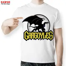 EATGE Anime Cartoon Funny T Shirts Cool Fashion Summer Style Brand T shirts Gargoyle US