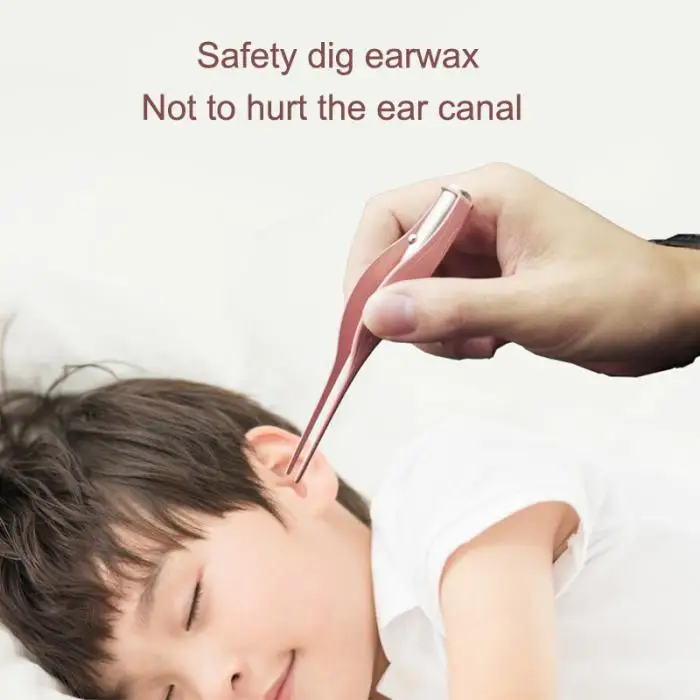1 шт. ушные палочки для детей, светодиодный инструмент для чистки ушей, гигиенический уход для ушей, CSV