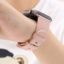Leather strap For Apple watch band 4 3 44mm 40mm watchband iwatch 42mm 38mm correa wrist bracelet series 4 3 2 1 accessories Leather strap For Apple watch band 4 3 44mm 40mm watchband iwatch 42mm 38mm correa wrist bracelet series 4 3 2 1 accessories
