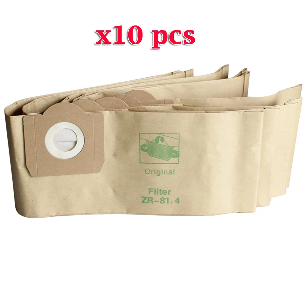 

10pcs Dust Collection Paper Bag for Karcher A2204 A2656 WD3300/3200 SE4001 for ROWENTA ZR81 ZR814 Vacuum Cleaner Accessories