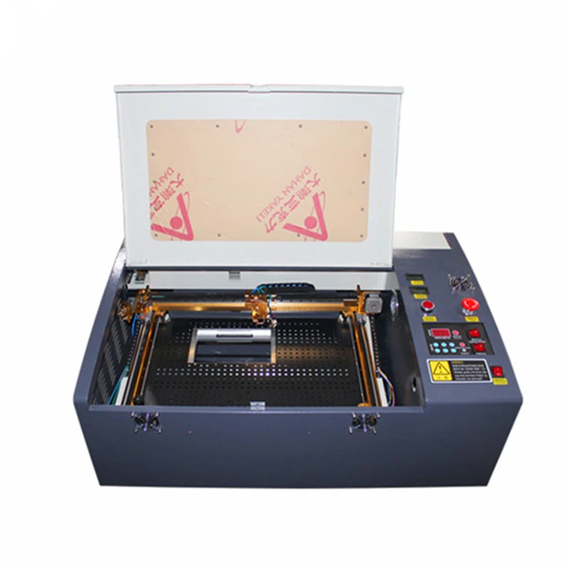 

Free delivery 50W color touch panel mini craft laser cutting machine HF3040 co2 50w automatic fabric cutting machine