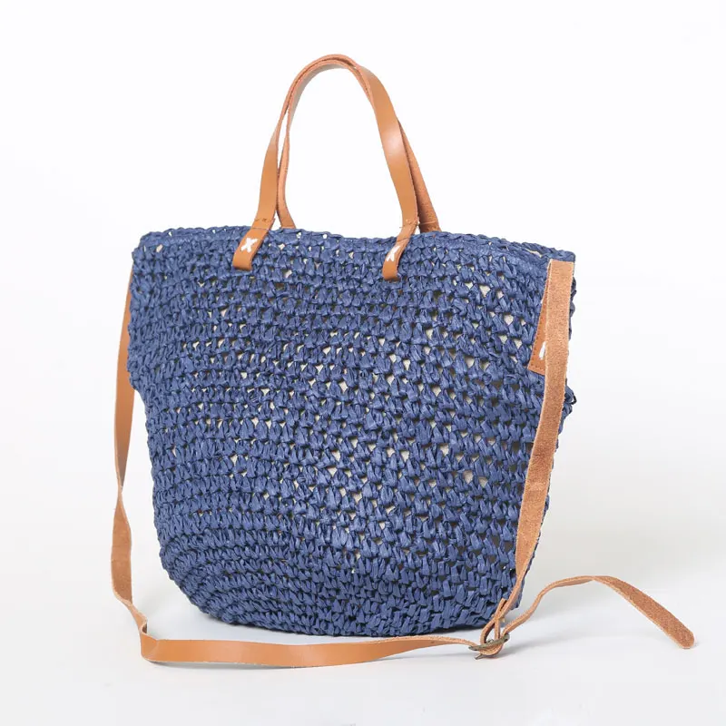 30x29CM Summer Straw Bag 0.2kg very lightweight Beach Vacation Female