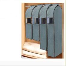 Large Capacity Cloth Hanging Suit Coat Dust Cover Wedding Dress Hanging Bags Organizer Storage Bag Wardrobe Storage Bag