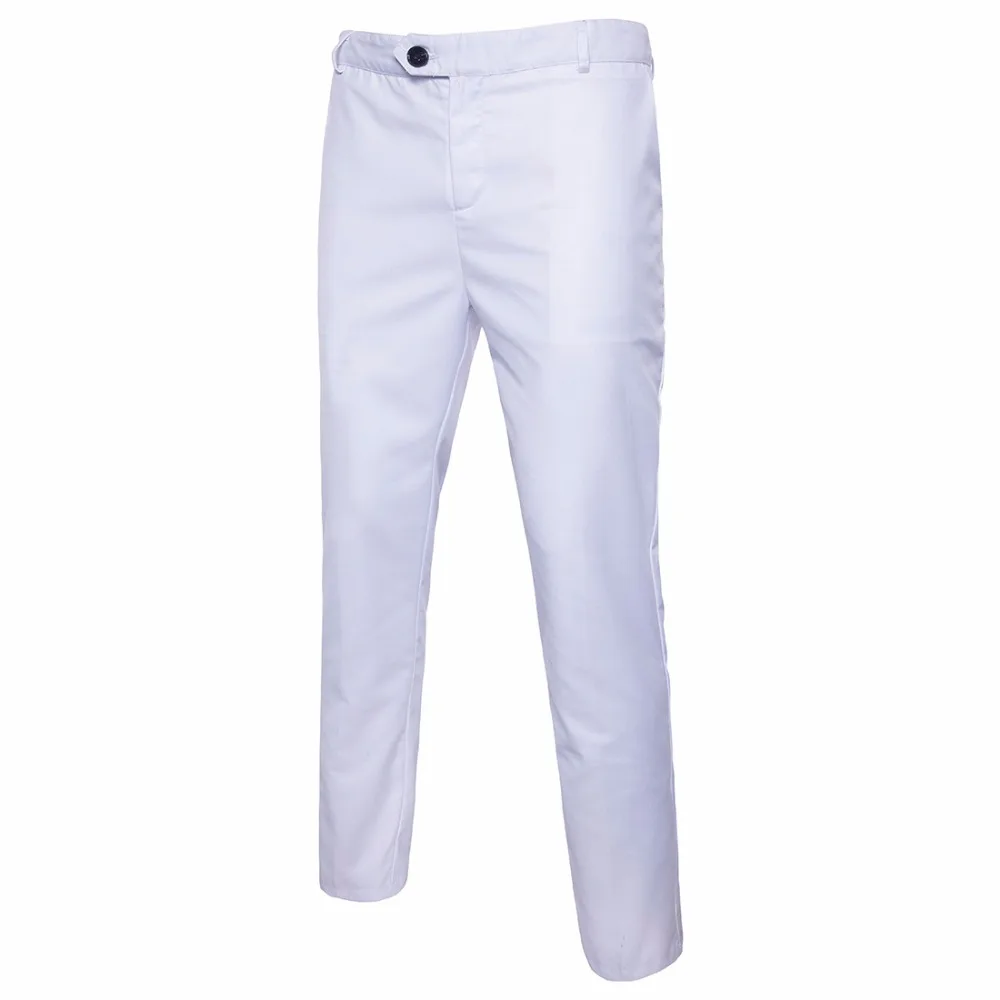 S-5XL) Модный приталенный Повседневный фирменный пиджак в деловом стиле прямые модельные брюки мужской костюм брюки формальные свадебные мужские костюмные брюки