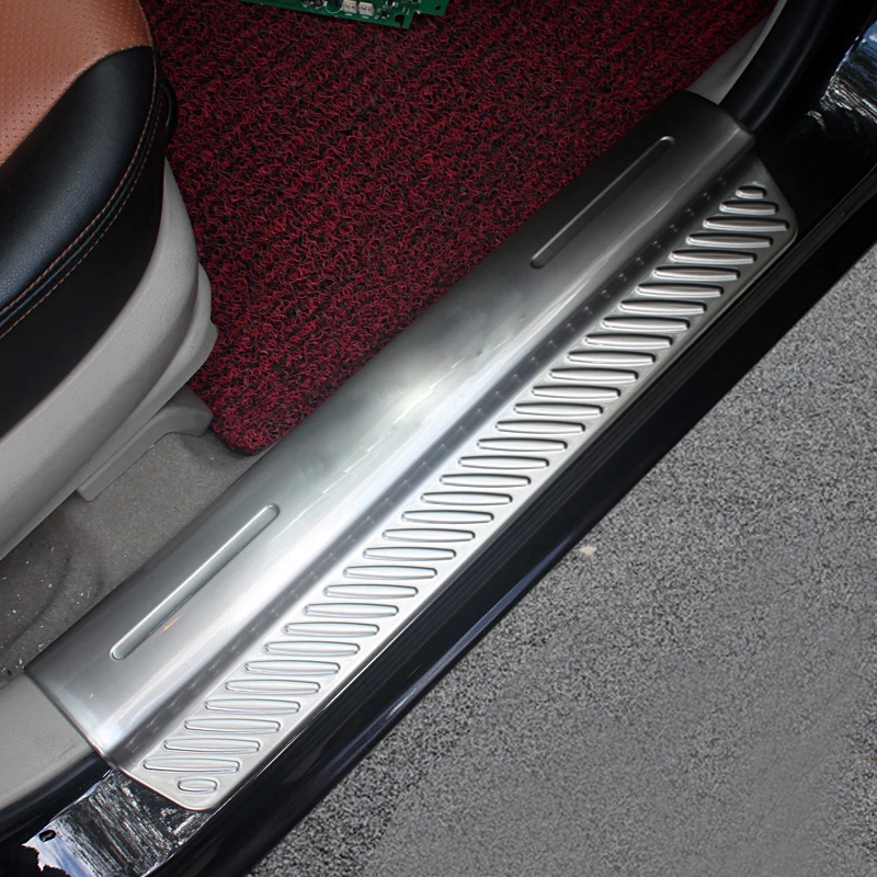 lsrtw2017 stainless steel car door sill door threshold for mazda6 2002