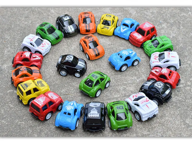 8 шт./компл. 15 шт. Игрушки для маленьких детей милые мини Пластик Отступить Игрушечные Модели машин колеса автомобиля Модель смешные детские игрушки для мальчиков детей случайный