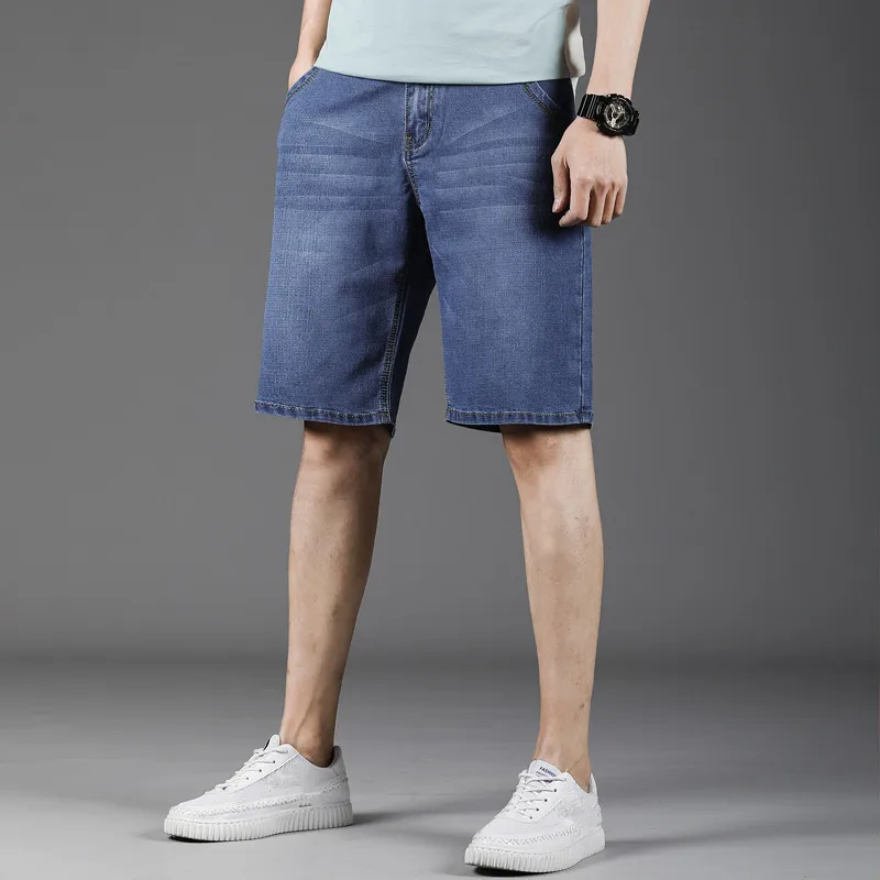 2018 Fashion New Men's Slim Stretch Jeans Fashion Business Classic Style Skinny Jeans Male Personal Denim Pants Trousers 