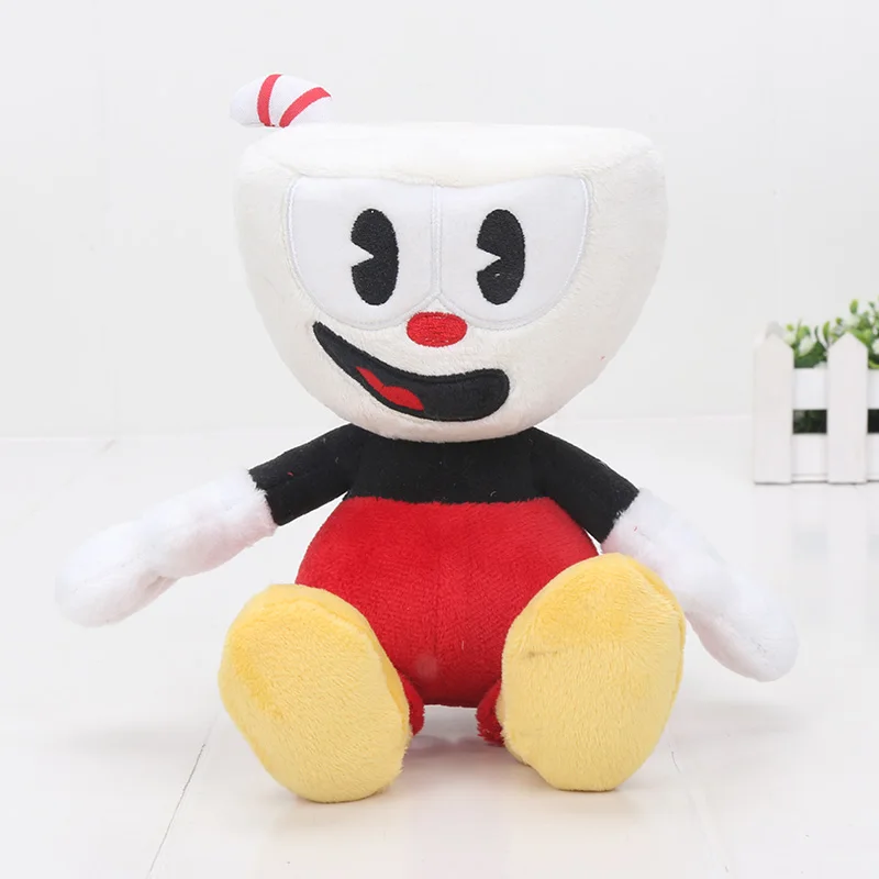 Мягкая плюшевая игрушка mapphad Mugman Mecup Brocup Evil Legendary Chalice Boss 15 28 см|doll stuffed|toy plushplush game |