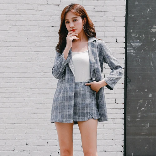 short dress and jacket