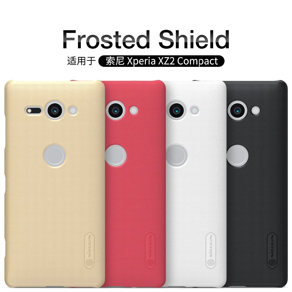 

For sony Xperia XZ2 Compact Case NILLKIN Frosted Shield PC Hard Back cover case For Xperia XZ2 Compact cover