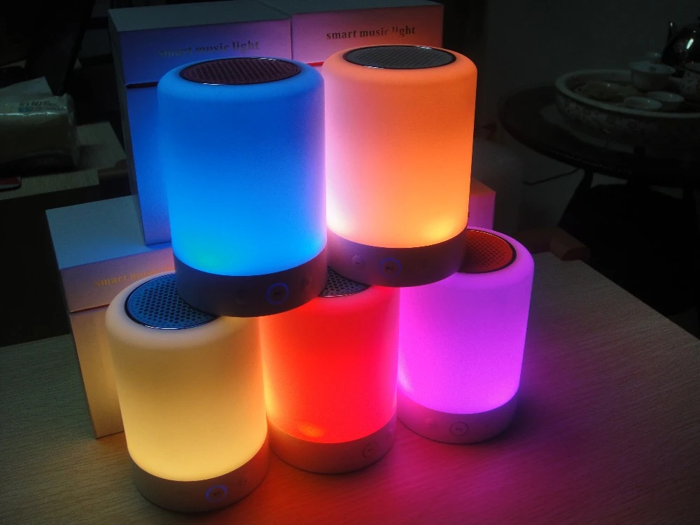 smart music light bluetooth speaker