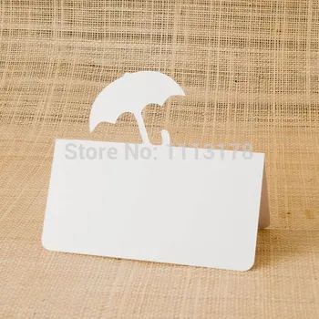 

Umbrella Name Place Cards Wedding Party Handmadepc001