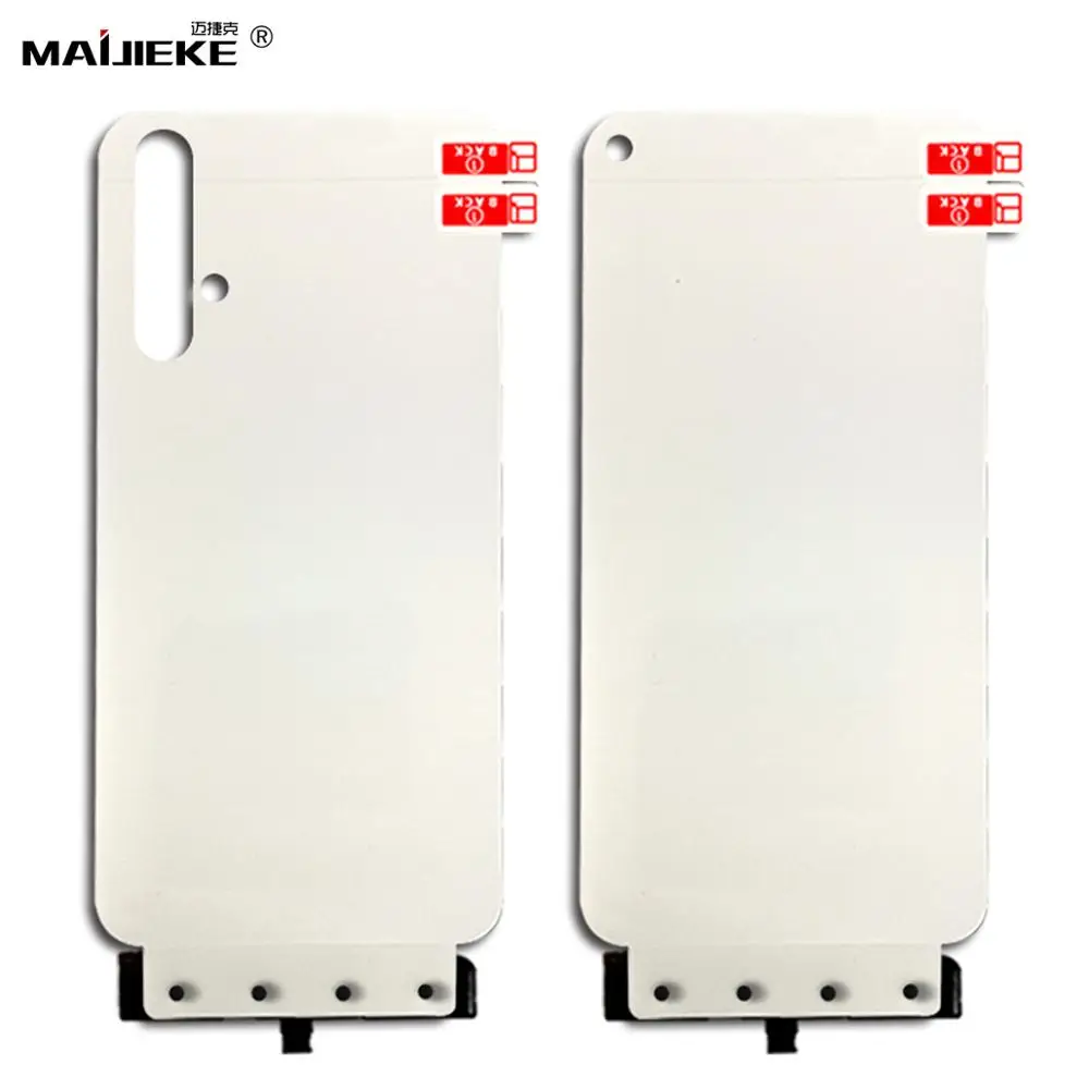 

2PCS HD Full Cover Soft Hydrogel Film For Huawei honor 20 pro lite TPU nano Front+Back Screen protector Film (not glass)
