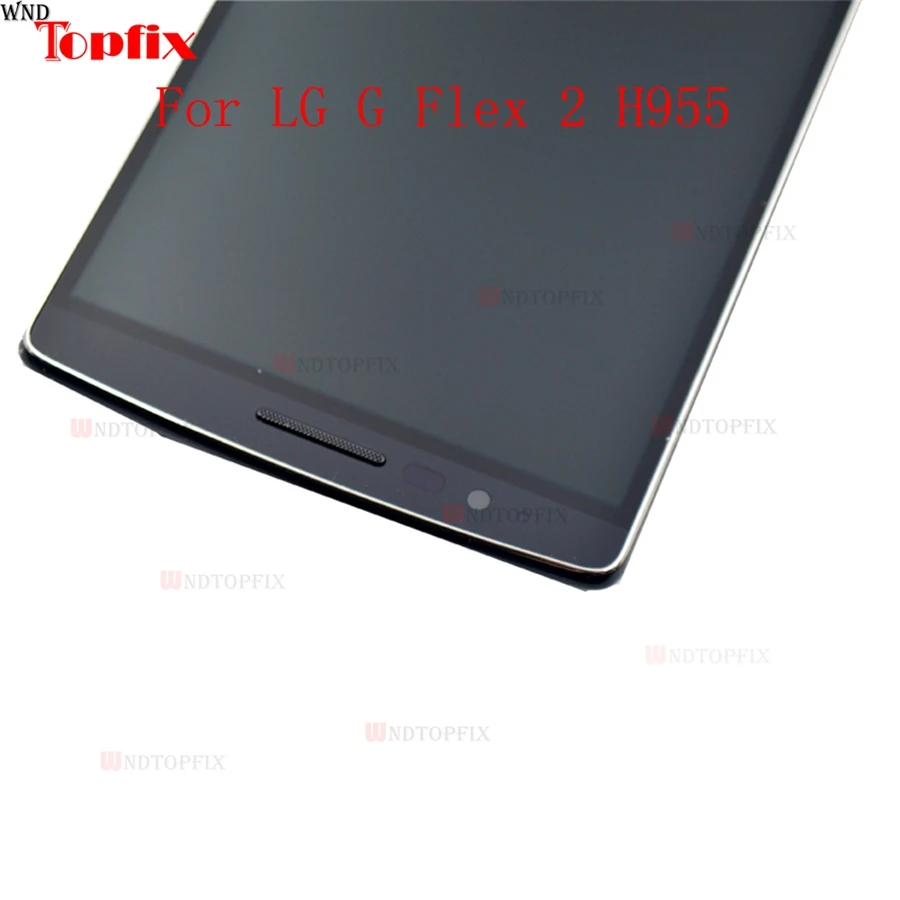 In Stock 100 Tested LCD Display Touch Screen Digitizer Assembly For LG G Flex 2 H955 5