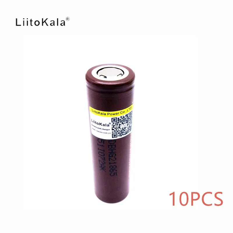 10unids nueva the original para FOR HG2 18650 3000mah 3000 hg2 3.6 v 30 dedicada a la descarga bateria cigarrillo electroni | Электроника