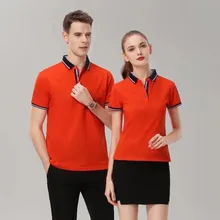 Тренировка и тренировка поло одежда мужская с отворотом молния хлопок вышивка поло европейские и американские мужчины женщины Универсальный 1892