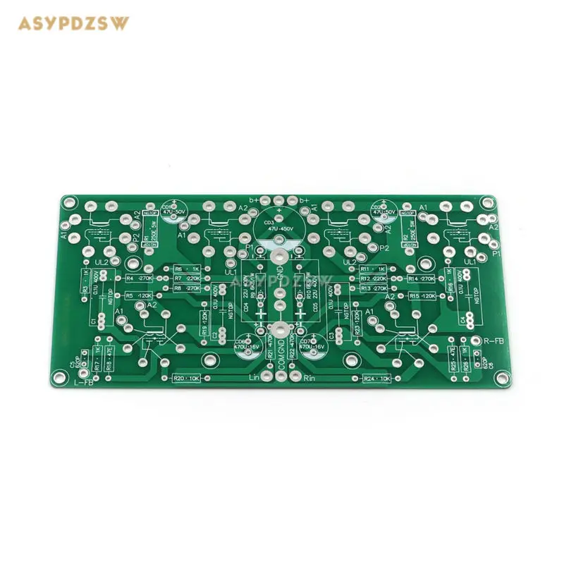 Ультра-линейный push-pull Тип 6SL7+ 6V6 трубка, усилитель мощности PCB(12 Вт