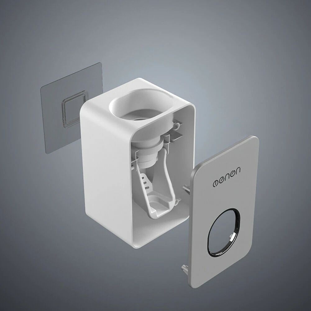 11x7x6cm New Solid Auto Automatic Toothpaste Dispenser Wheat Straw Squeezer Home Bathroom Wall Mount 11x7x6cm New Solid Auto Automatic Toothpaste Dispenser Wheat Straw Squeezer Home Bathroom Wall Mount