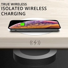 Дальнее Беспроводное зарядное устройство для samsung S10/S9/S8/Note9 iPhone X/XsMax/8 plus Скрытая изоляция Беспроводная зарядка для huawei