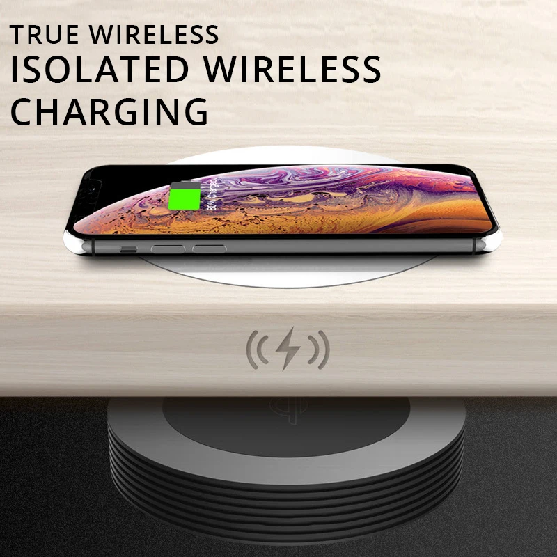 

Long Distance Wireless Charger for Samsung S10/S9/S8/Note9 iPhone X/XsMax/8plus Concealed Isolation Wireless Charging for Huawei