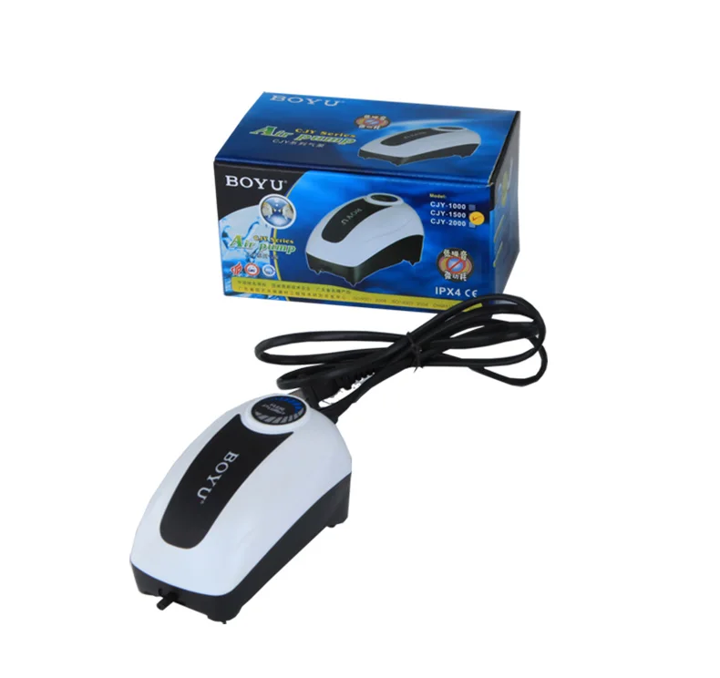 Super Quiet 2.2W Powerful Air Pump for Fish Tank Aquarium Euiqpped with Tube Bubble Stove | Дом и сад