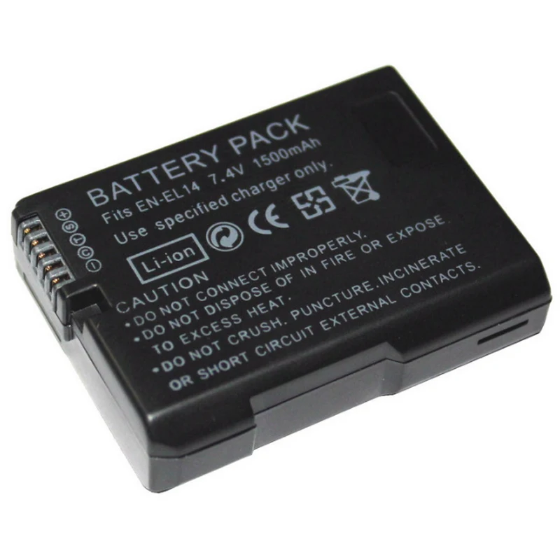 EN EL14 EN EL14 ENEL14 Camera Battery pack For Nikon D3100 D3200 D3300