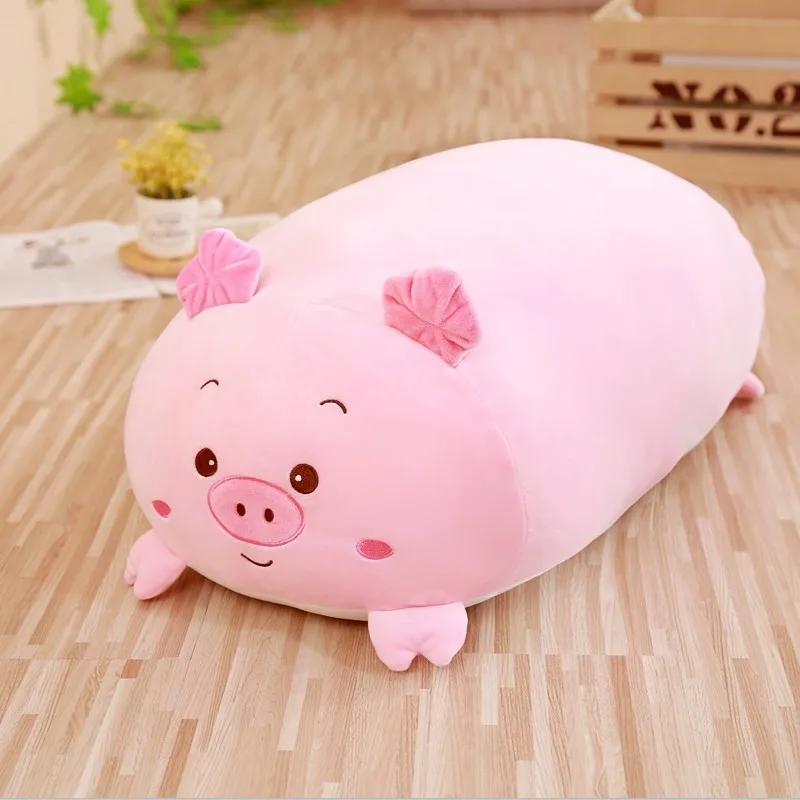 Soft Animal Cartoon Pillow Cushion Cute Fat Dog Cat Totoro Penguin Pig Frog Plush Toy Stuffed Lovely kids Birthyday Gift