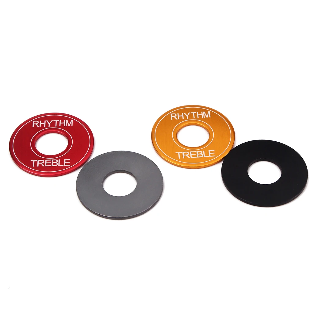 Pack of 4 Rhythm Treble Guitar Switch Surround for Les Paul SG 335 Guitar
