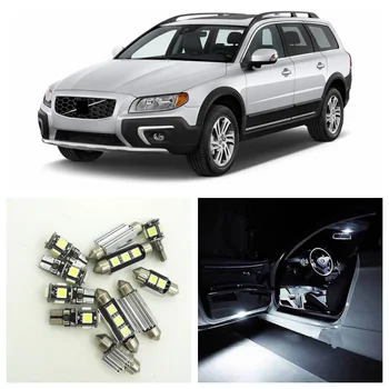 

16pcs No Error White Canbus LED Car Light Bulbs Interior Package Kit For 2008-2015 Volvo XC70 Map Dome Trunk Door Glove Box Lamp