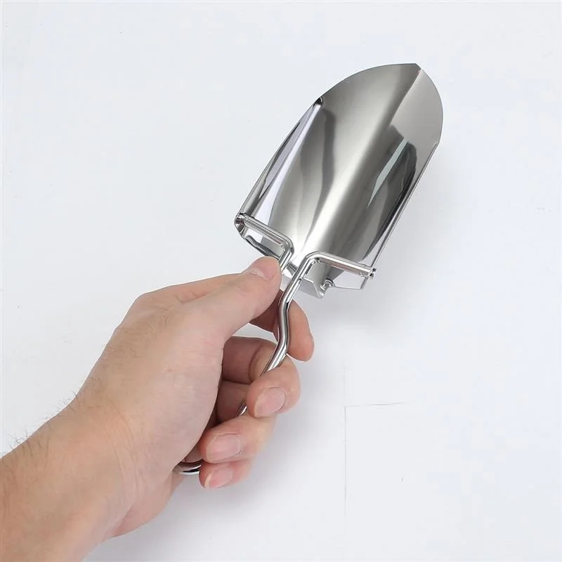 

Folding Hand Shove Stainless Steel Shovel Foldable Hand Shovel Garden Lawn Care Outdoor Camping Trowel Mini Portable Garden